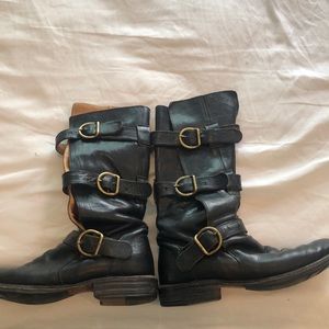 Florentini & Baker Testa Moro Motorcycle Boots